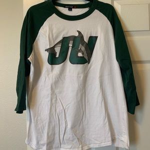 Jacksonville University vintage logo baseball tee